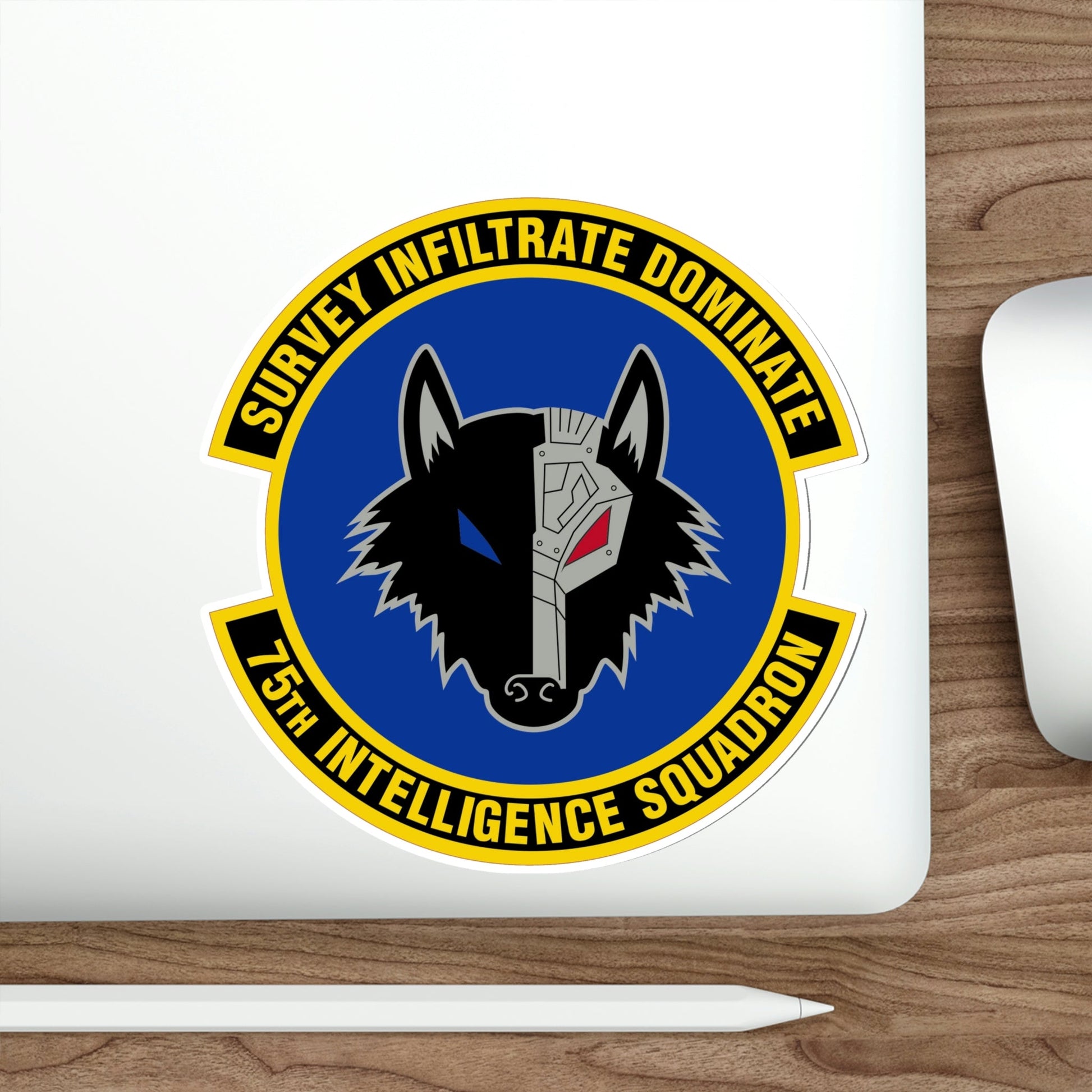 75 Intelligence Squadron ACC (U.S. Air Force) STICKER Vinyl Die-Cut Decal-The Sticker Space