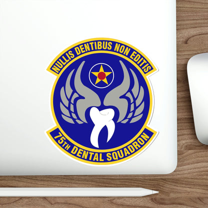 75th Dental Squadron (U.S. Air Force) STICKER Vinyl Die-Cut Decal-The Sticker Space