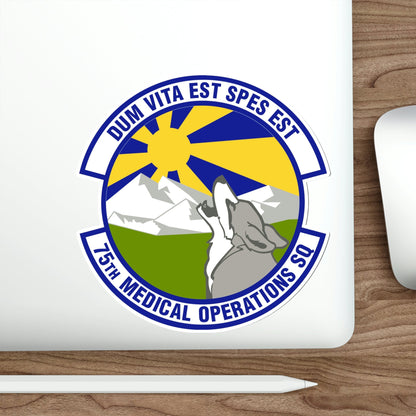75th Medical Operations Squadron (U.S. Air Force) STICKER Vinyl Die-Cut Decal-The Sticker Space