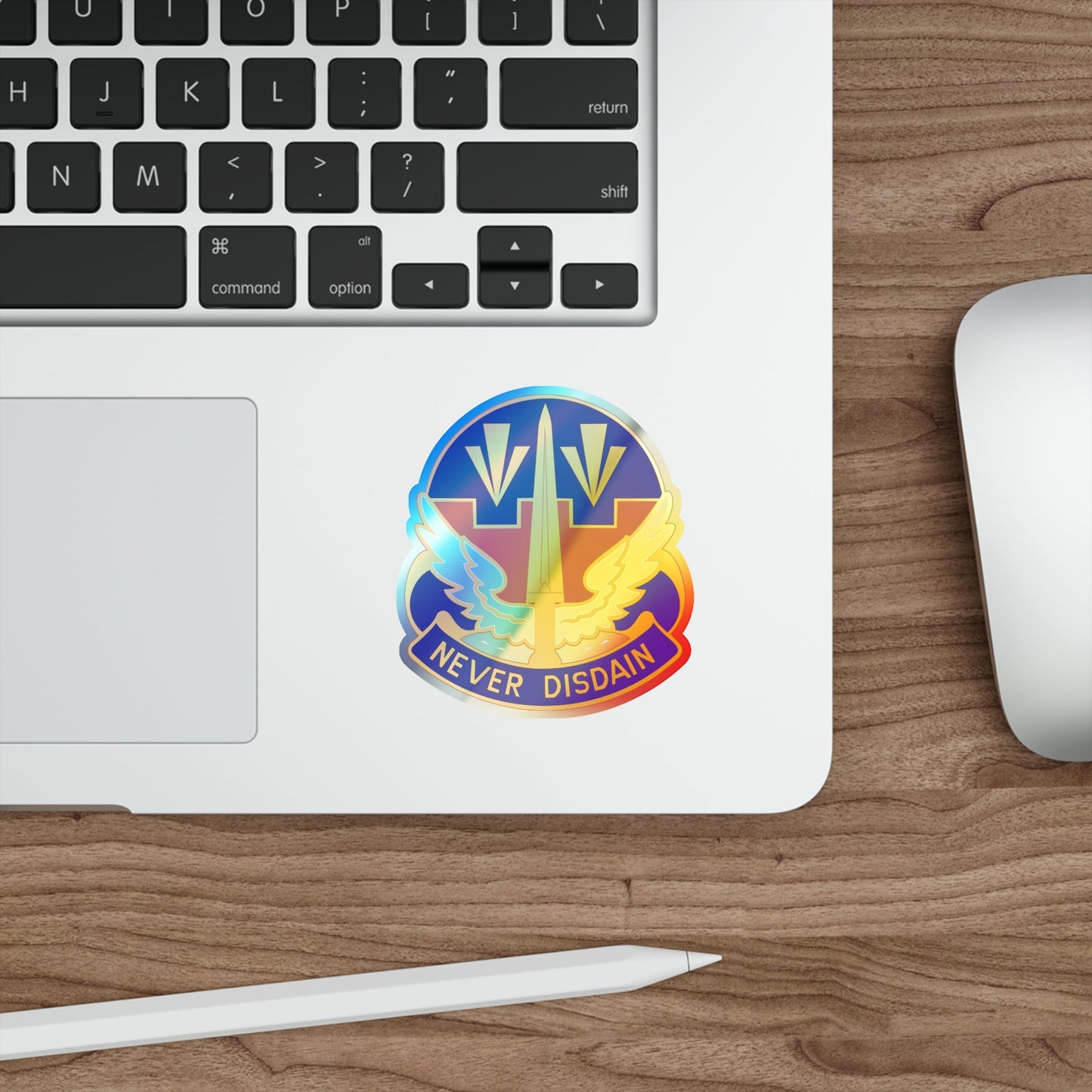 76 Aviation Group (U.S. Army) Holographic STICKER Die-Cut Vinyl Decal-The Sticker Space