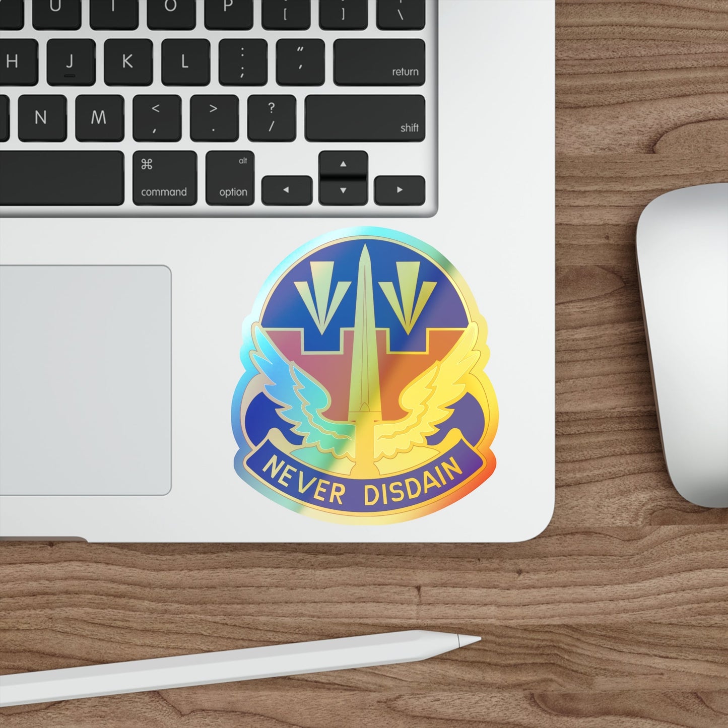 76 Aviation Group (U.S. Army) Holographic STICKER Die-Cut Vinyl Decal-The Sticker Space