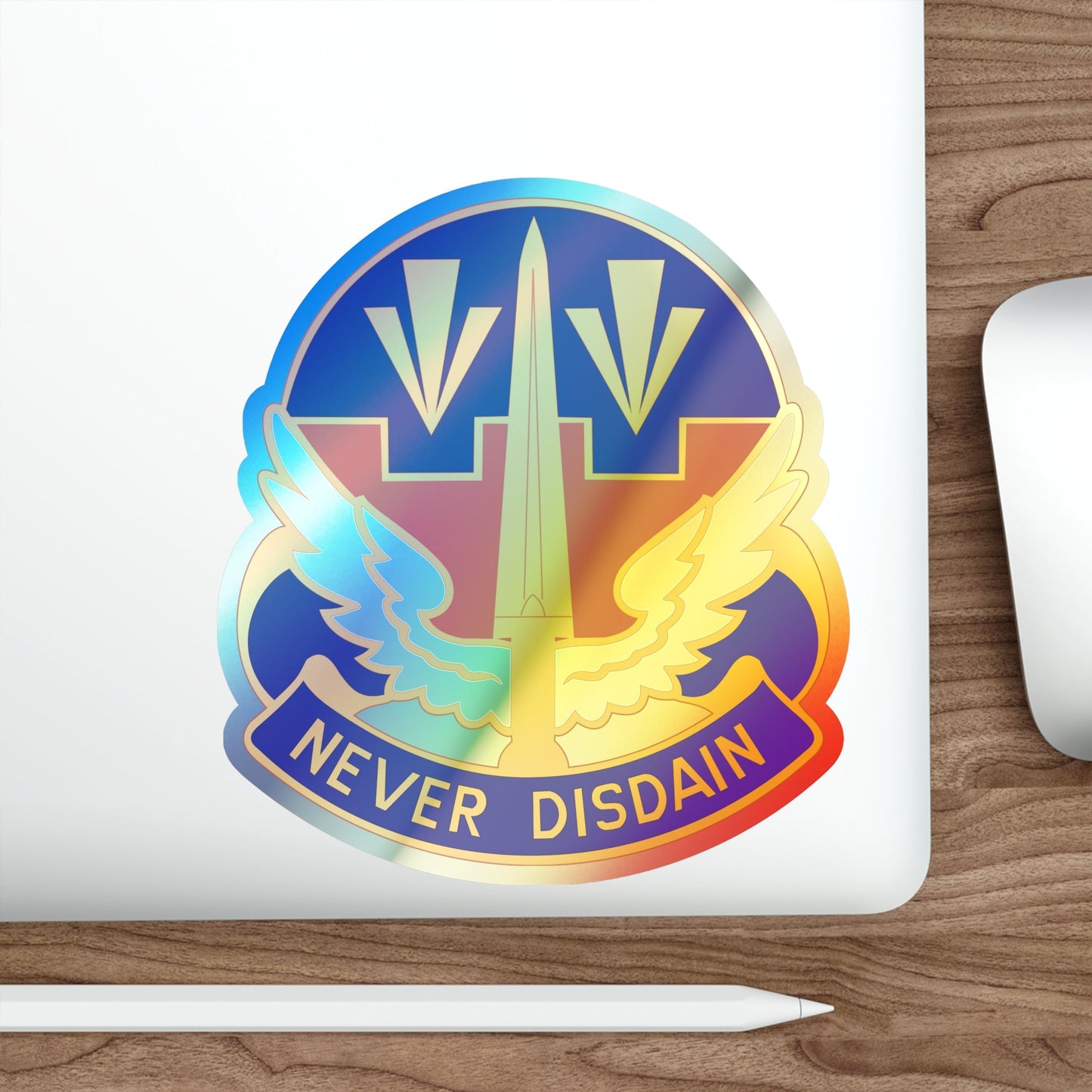 76 Aviation Group (U.S. Army) Holographic STICKER Die-Cut Vinyl Decal-The Sticker Space