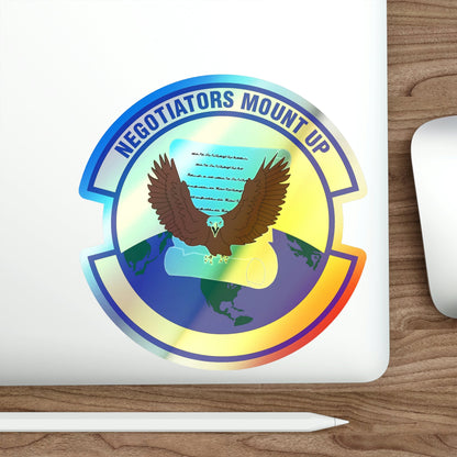 766 Enterprise Sourcing Squadron AFMC (U.S. Air Force) Holographic STICKER Die-Cut Vinyl Decal-The Sticker Space