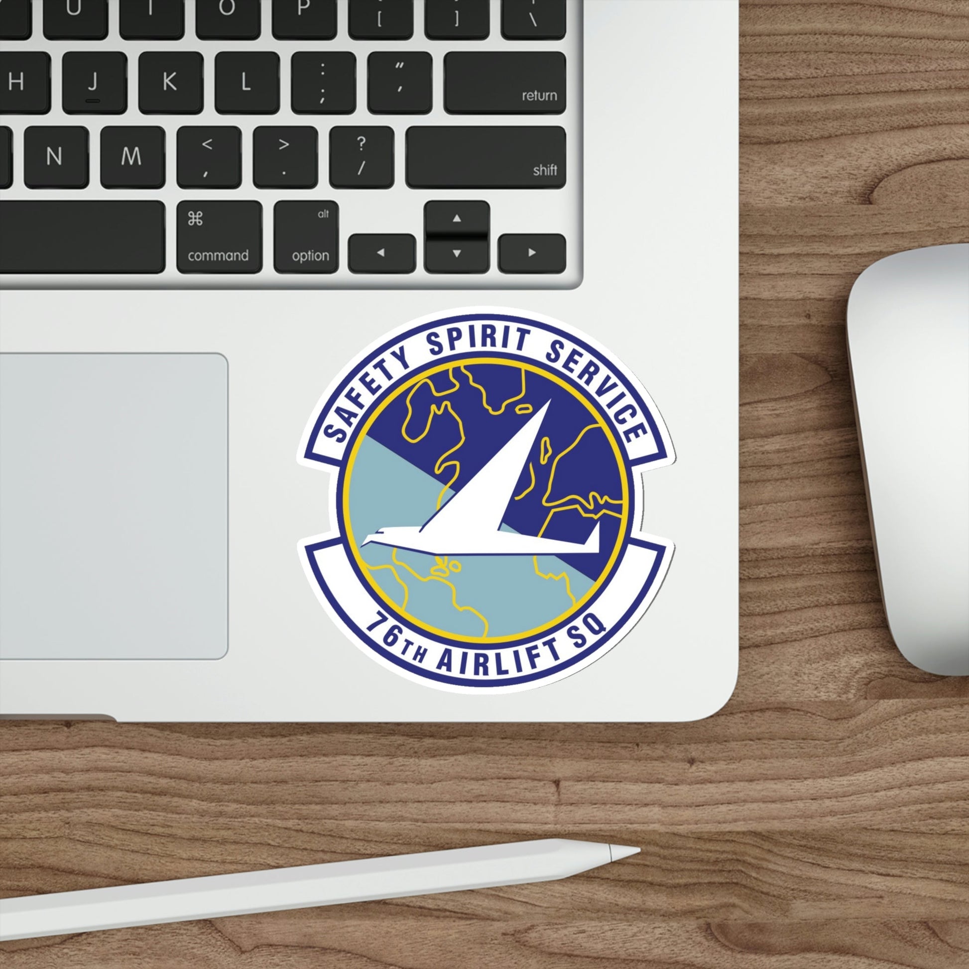 76th Airlift Squadron (U.S. Air Force) STICKER Vinyl Die-Cut Decal-The Sticker Space