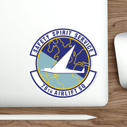 76th Airlift Squadron (U.S. Air Force) STICKER Vinyl Die-Cut Decal-The Sticker Space