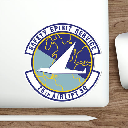 76th Airlift Squadron (U.S. Air Force) STICKER Vinyl Die-Cut Decal-The Sticker Space