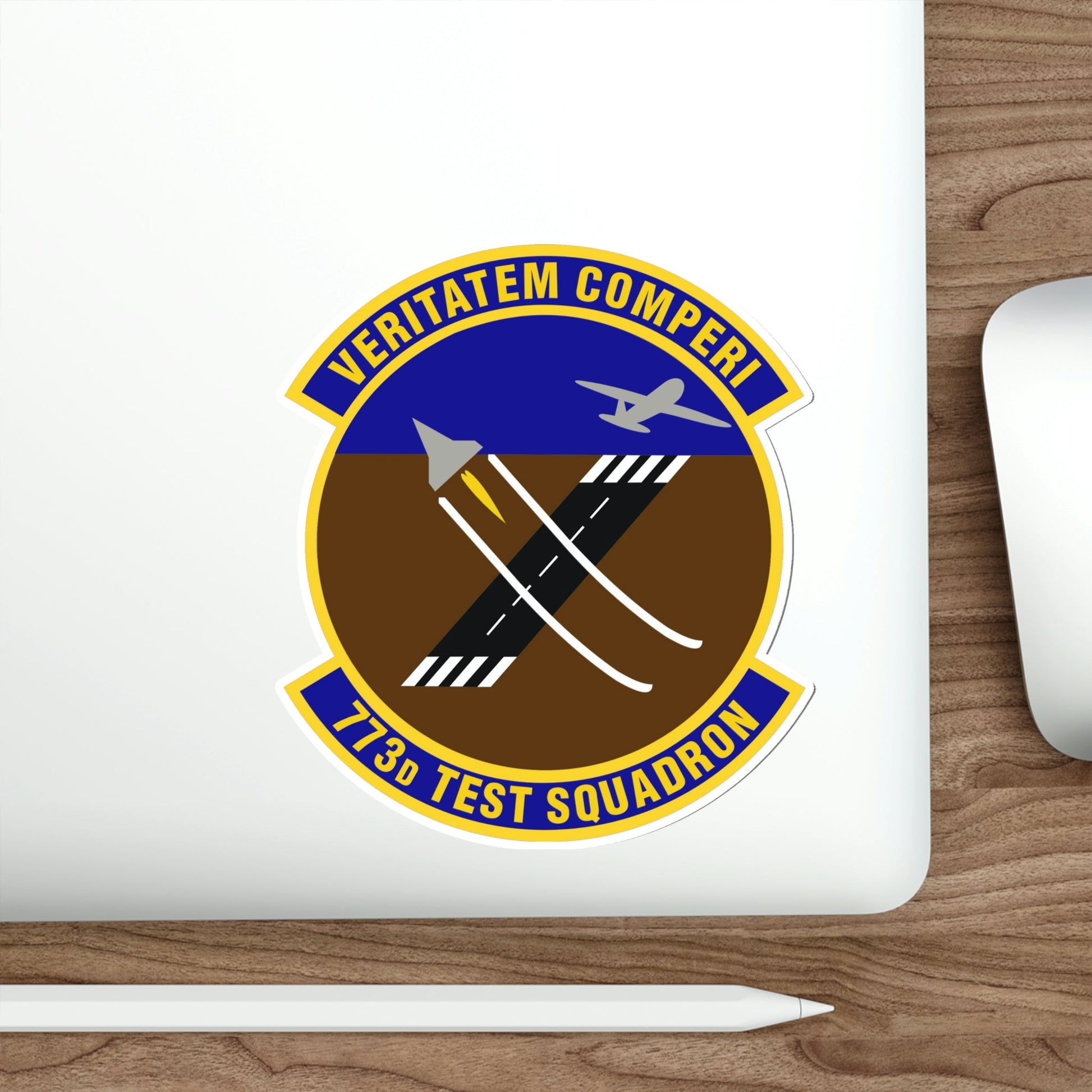 773 Test Squadron AFMC (U.S. Air Force) STICKER Vinyl Die-Cut Decal-The Sticker Space