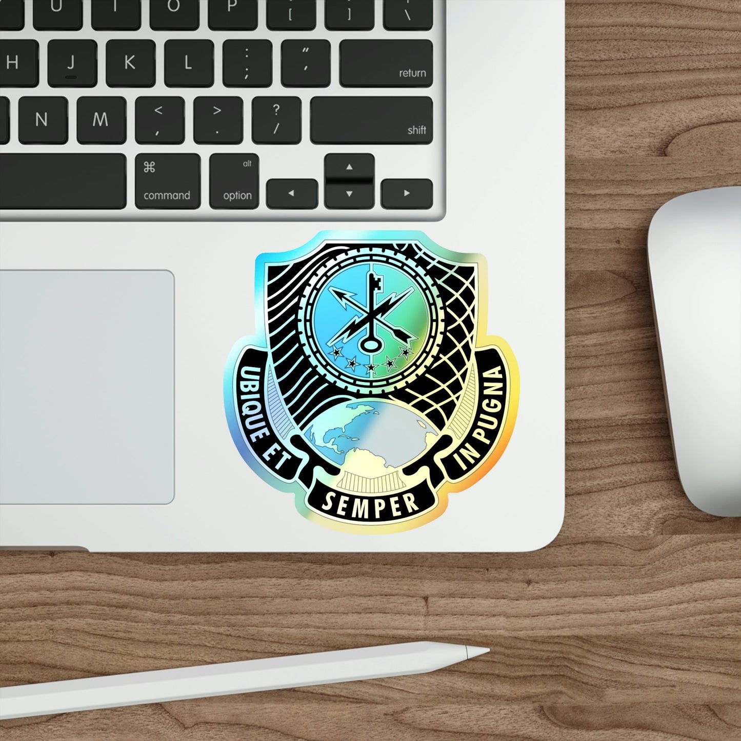 780th Military Intelligence Brigade (U.S. Army) Holographic STICKER Die-Cut Vinyl Decal-The Sticker Space