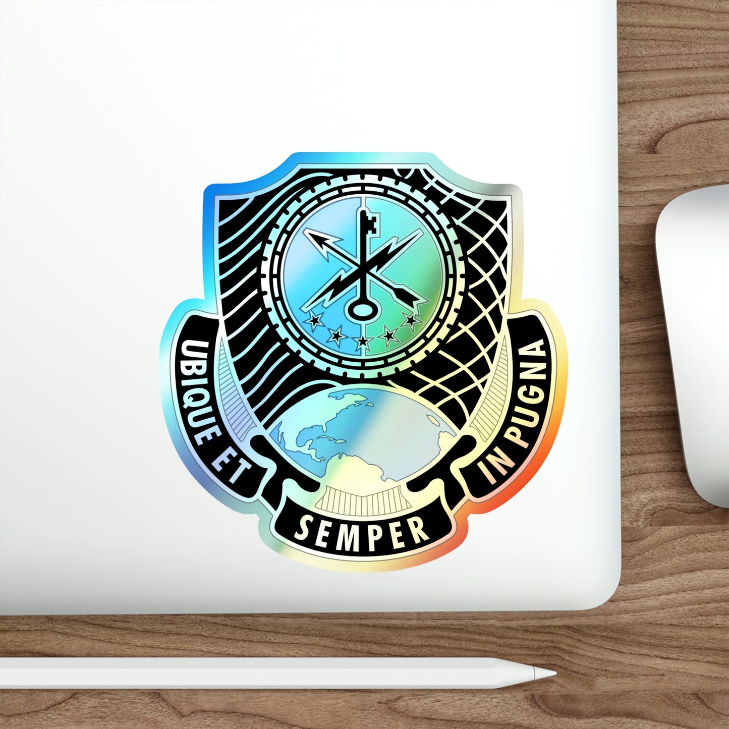 780th Military Intelligence Brigade (U.S. Army) Holographic STICKER Die-Cut Vinyl Decal-The Sticker Space