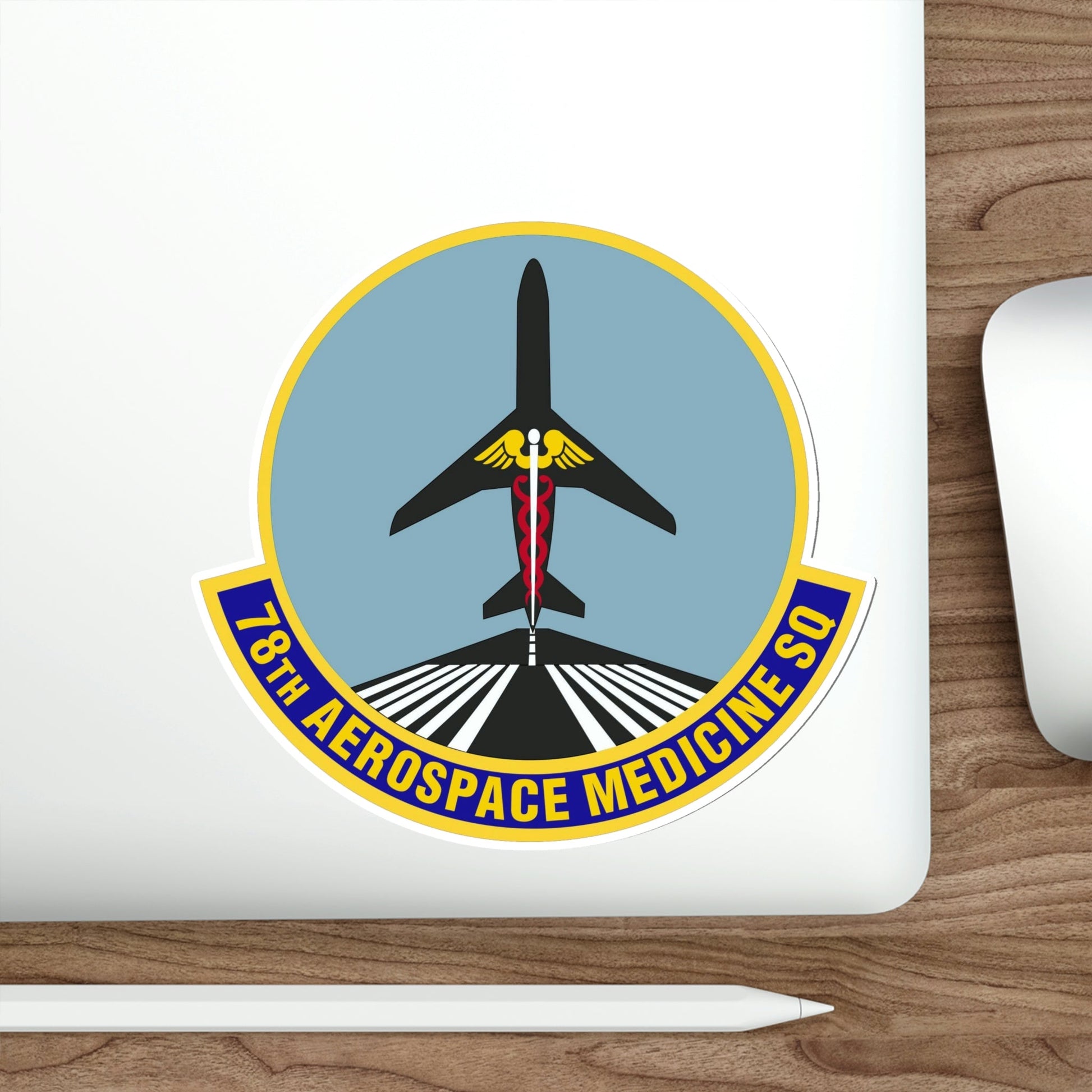 78th Aerospace Medicine Squadron (U.S. Air Force) STICKER Vinyl Die-Cut Decal-The Sticker Space