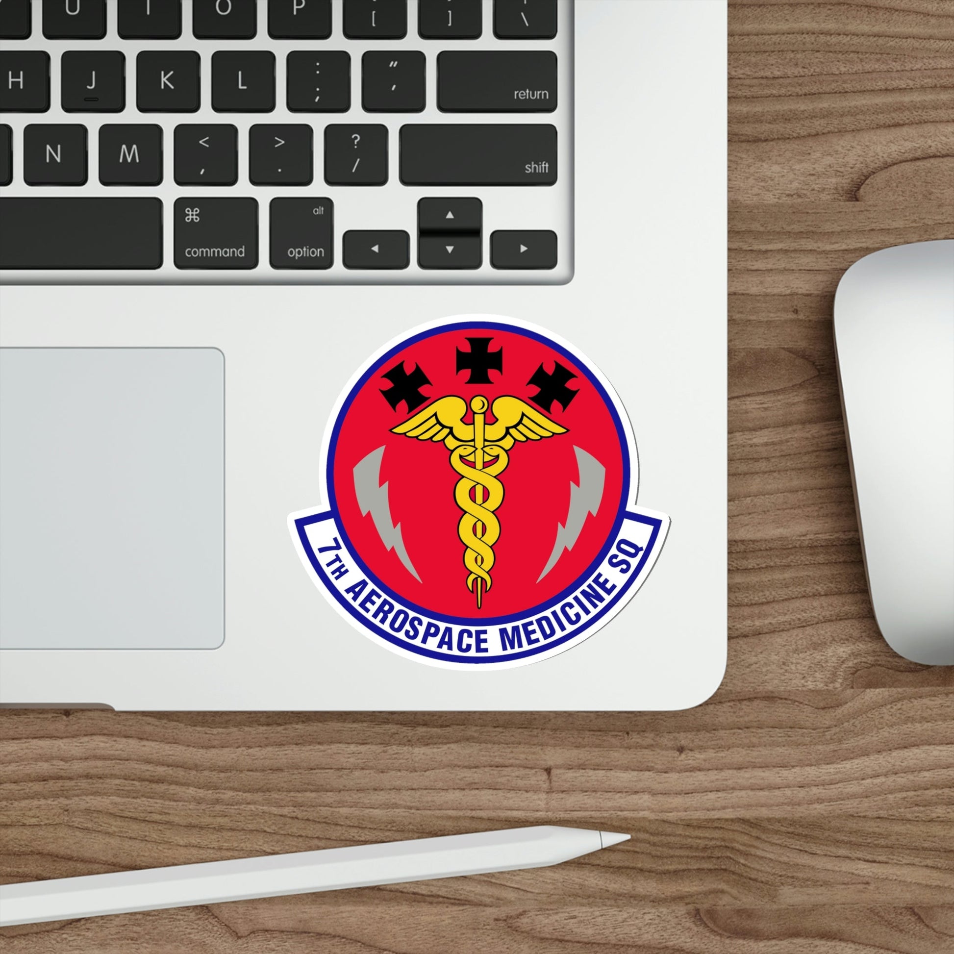 7th Aerospace Medicine Squadron (U.S. Air Force) STICKER Vinyl Die-Cut Decal-The Sticker Space