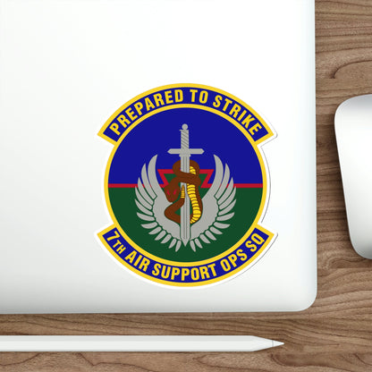 7th Air Support Operations Squadron (U.S. Air Force) STICKER Vinyl Die-Cut Decal-The Sticker Space