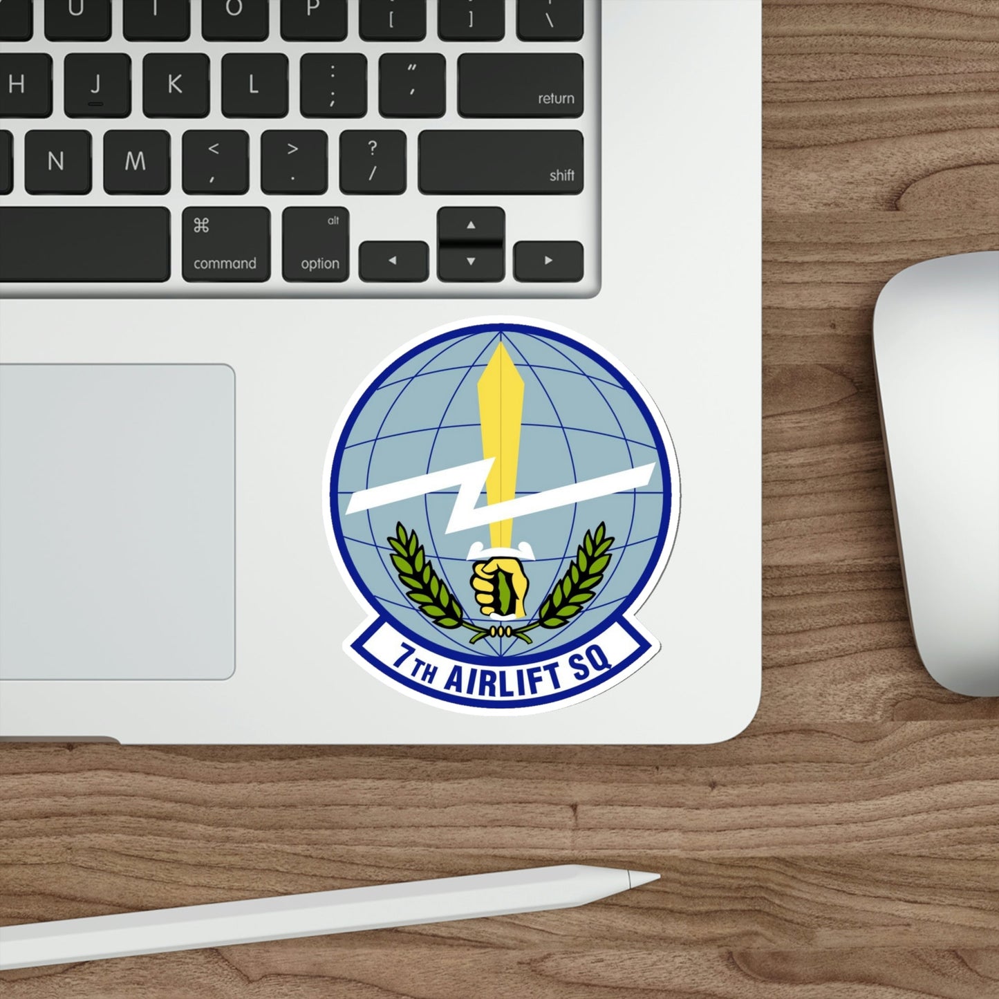 7th Airlift Squadron (U.S. Air Force) STICKER Vinyl Die-Cut Decal-The Sticker Space