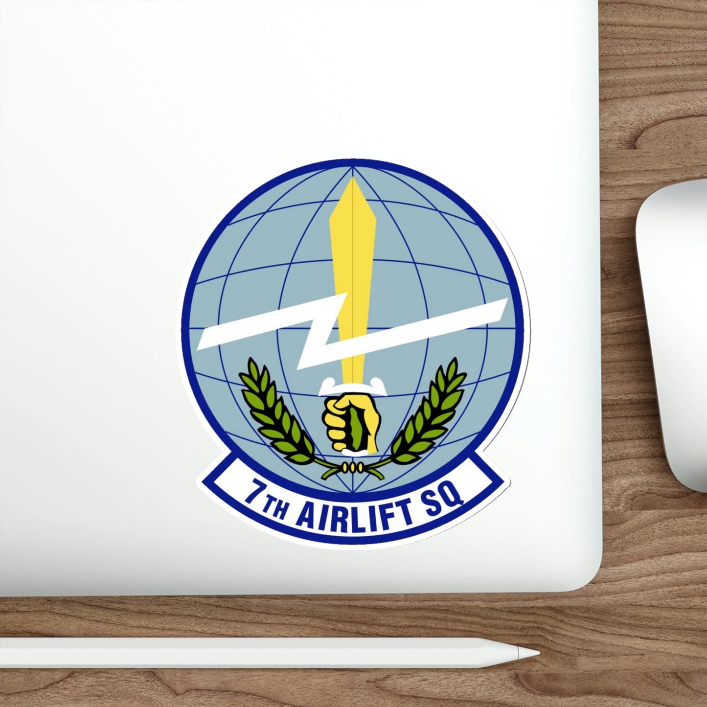 7th Airlift Squadron (U.S. Air Force) STICKER Vinyl Die-Cut Decal-The Sticker Space