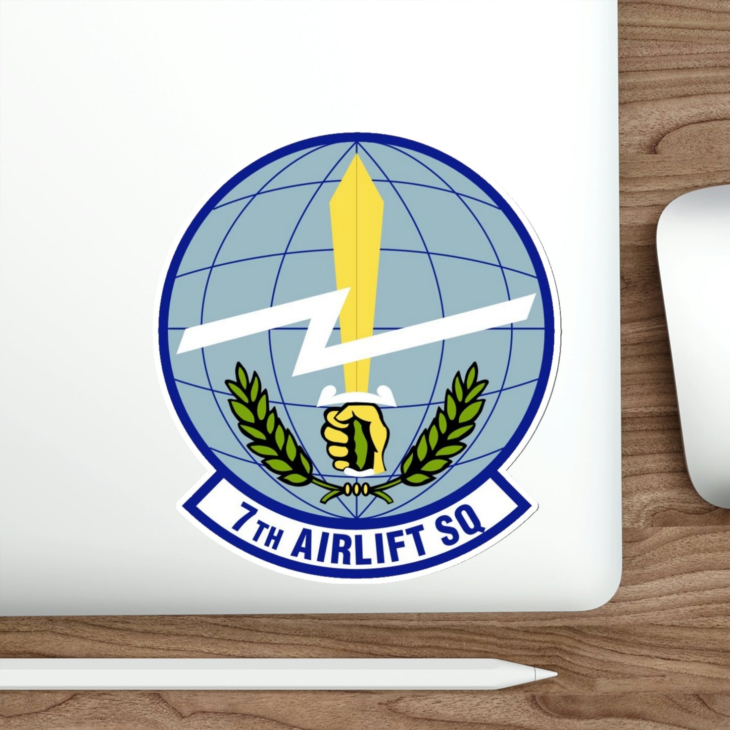 7th Airlift Squadron (U.S. Air Force) STICKER Vinyl Die-Cut Decal-The Sticker Space