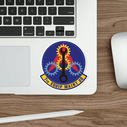 7th Equipment Maintenance Squadron (U.S. Air Force) STICKER Vinyl Die-Cut Decal-The Sticker Space