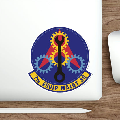 7th Equipment Maintenance Squadron (U.S. Air Force) STICKER Vinyl Die-Cut Decal-The Sticker Space