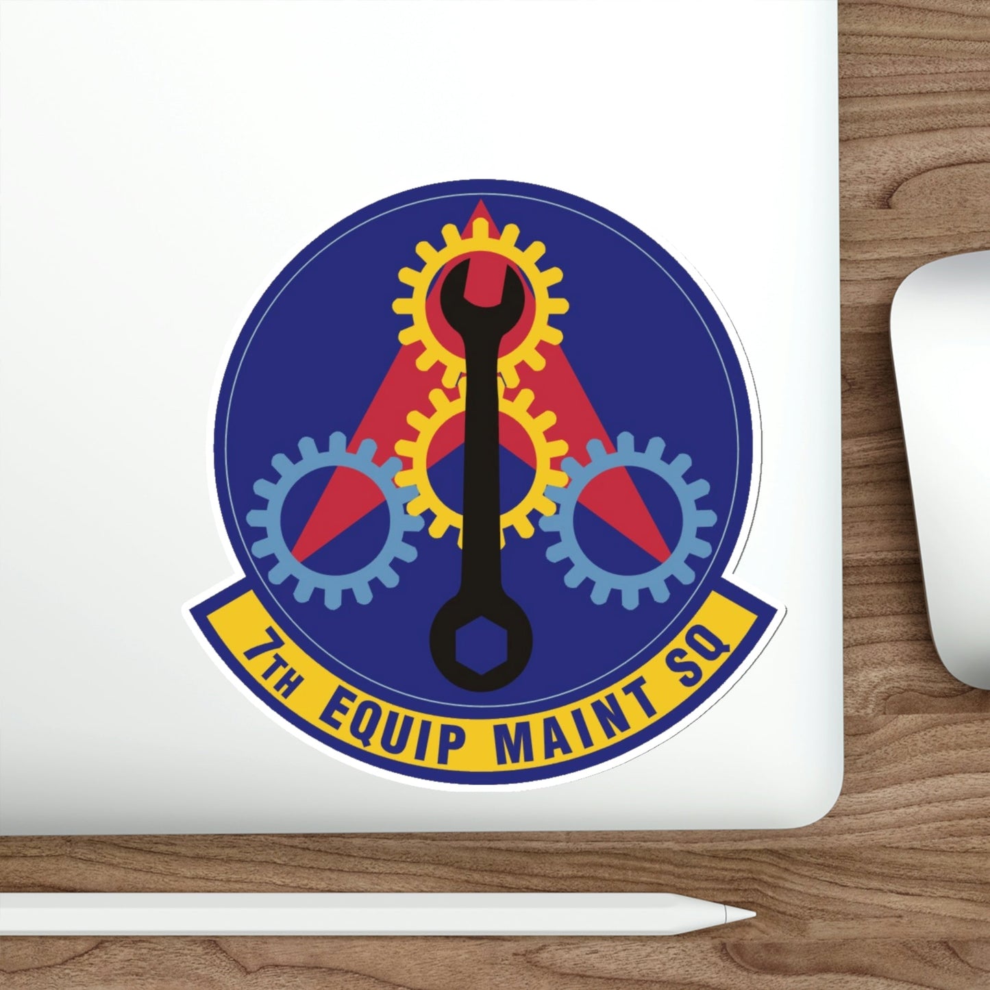 7th Equipment Maintenance Squadron (U.S. Air Force) STICKER Vinyl Die-Cut Decal-The Sticker Space