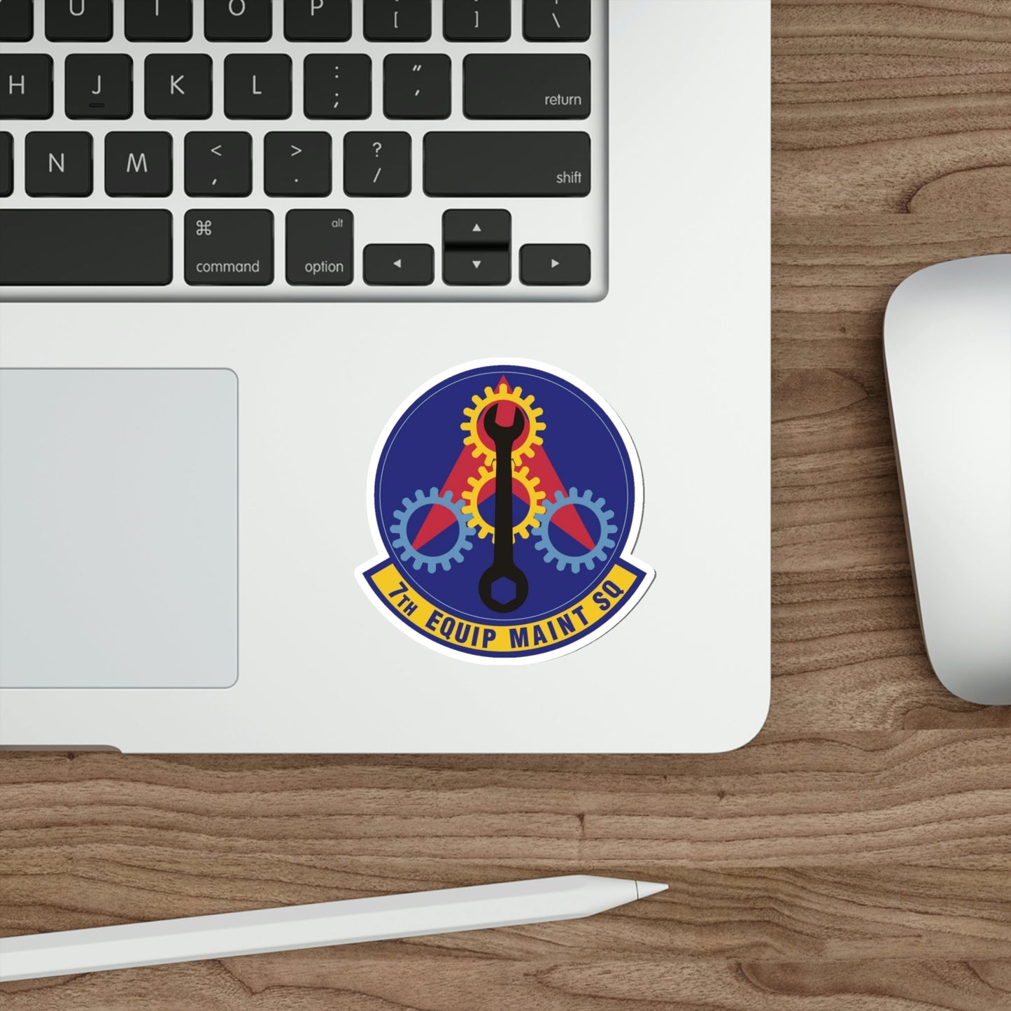 7th Equipment Maintenance Squadron (U.S. Air Force) STICKER Vinyl Die-Cut Decal-The Sticker Space