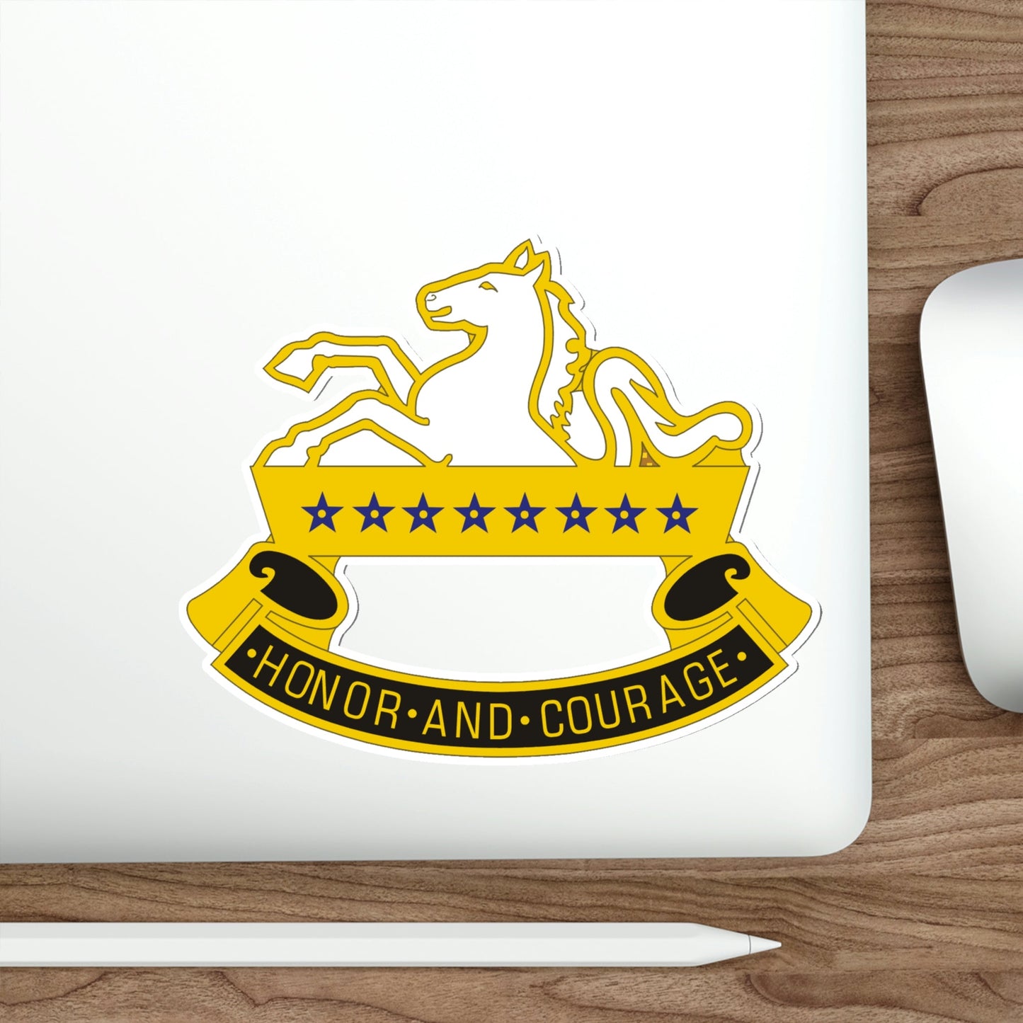 8 Cavalry Regiment (U.S. Army) STICKER Vinyl Die-Cut Decal-The Sticker Space