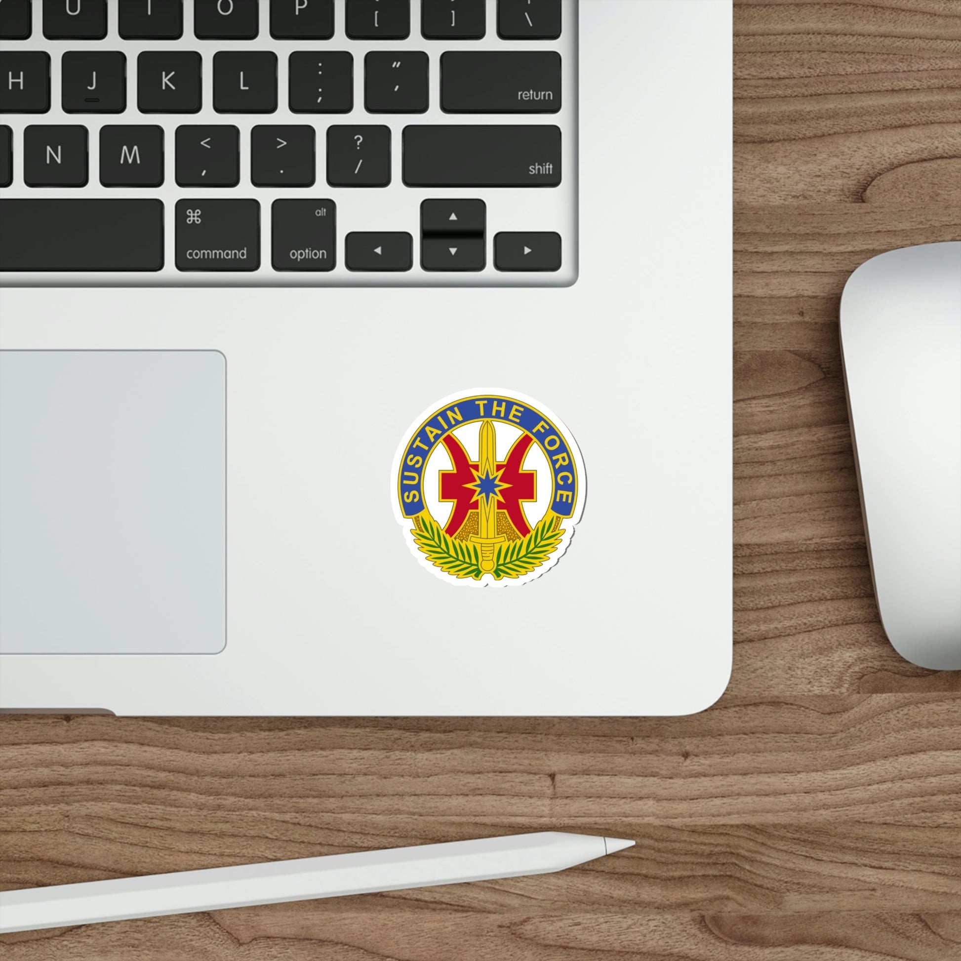 8 Sustainment Command v2 (U.S. Army) STICKER Vinyl Die-Cut Decal-The Sticker Space