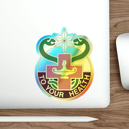 804 Medical Brigade 3 (U.S. Army) Holographic STICKER Die-Cut Vinyl Decal-The Sticker Space