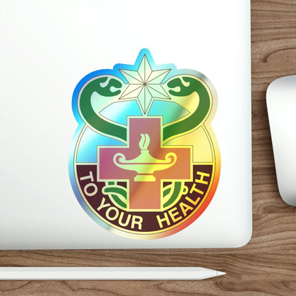 804 Medical Brigade 3 (U.S. Army) Holographic STICKER Die-Cut Vinyl Decal-The Sticker Space