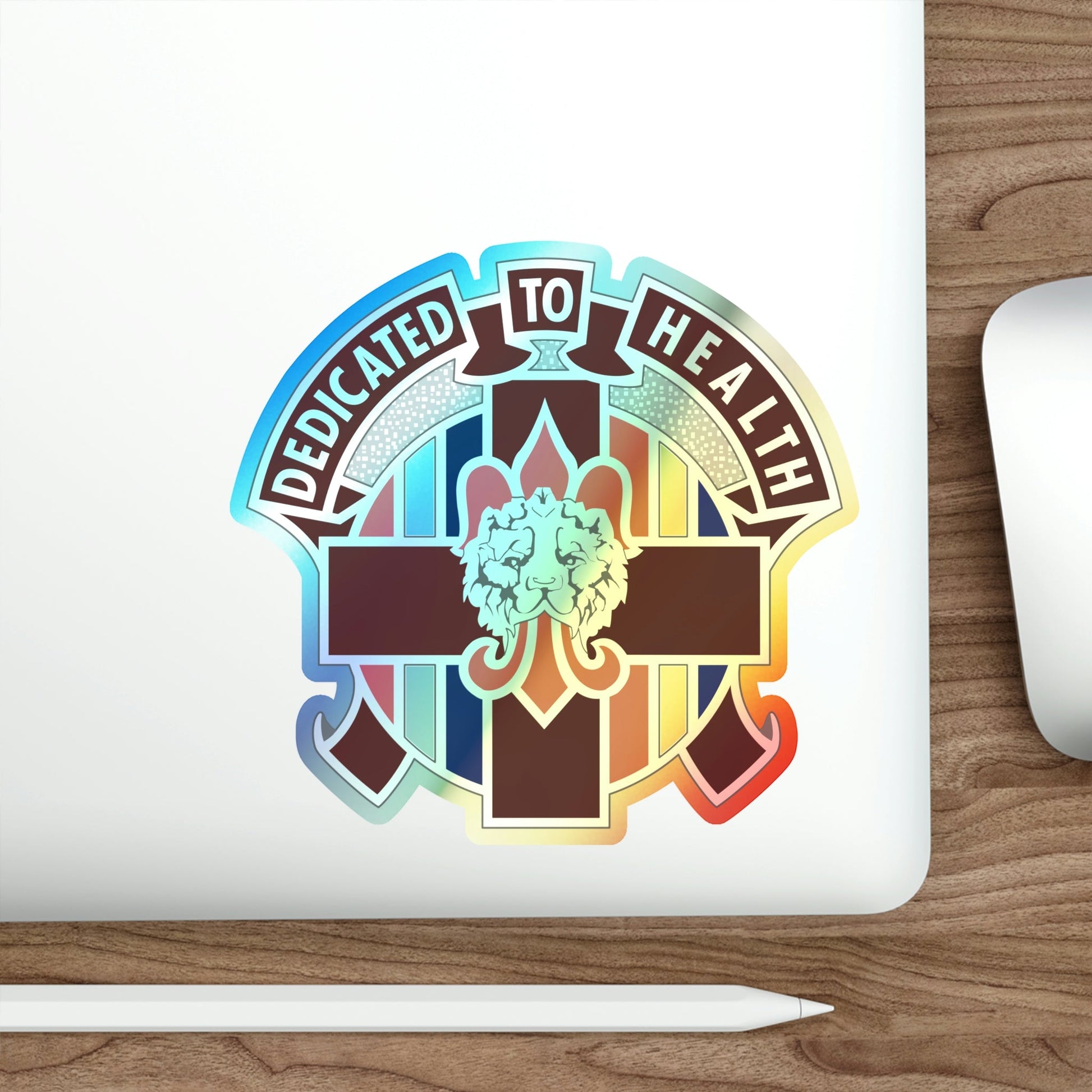 807 Medical Brigade 2 (U.S. Army) Holographic STICKER Die-Cut Vinyl Decal-The Sticker Space