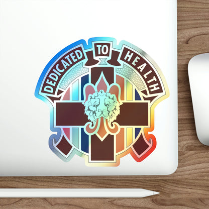 807 Medical Brigade 2 (U.S. Army) Holographic STICKER Die-Cut Vinyl Decal-The Sticker Space