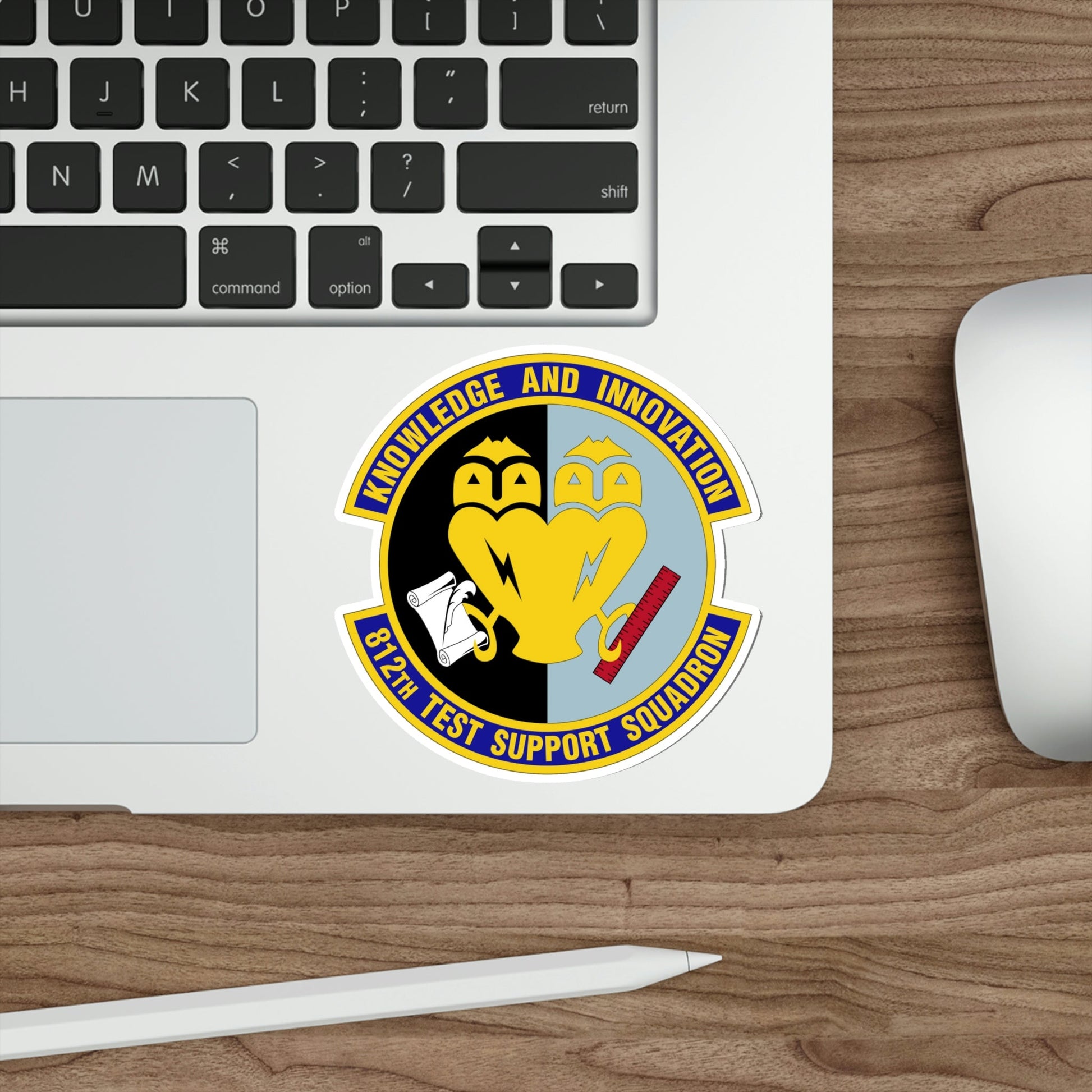 812 Test and Support Squadron AFMC (U.S. Air Force) STICKER Vinyl Die-Cut Decal-The Sticker Space