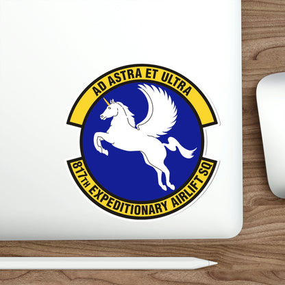 817th Expeditionary Airlift Squadron (U.S. Air Force) STICKER Vinyl Die-Cut Decal-The Sticker Space