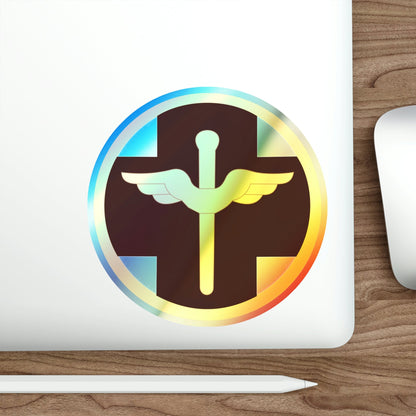 818 Medical Brigade (U.S. Army) Holographic STICKER Die-Cut Vinyl Decal-The Sticker Space