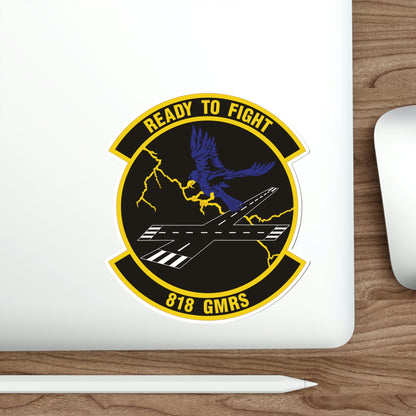 818th Global Mobility Readiness Squadron (U.S. Air Force) STICKER Vinyl Die-Cut Decal-The Sticker Space