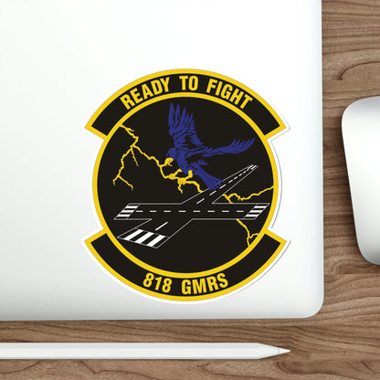 818th Global Mobility Readiness Squadron (U.S. Air Force) STICKER Vinyl Die-Cut Decal-The Sticker Space