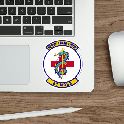 81st Medical Support Squadron (U.S. Air Force) STICKER Vinyl Die-Cut Decal-The Sticker Space