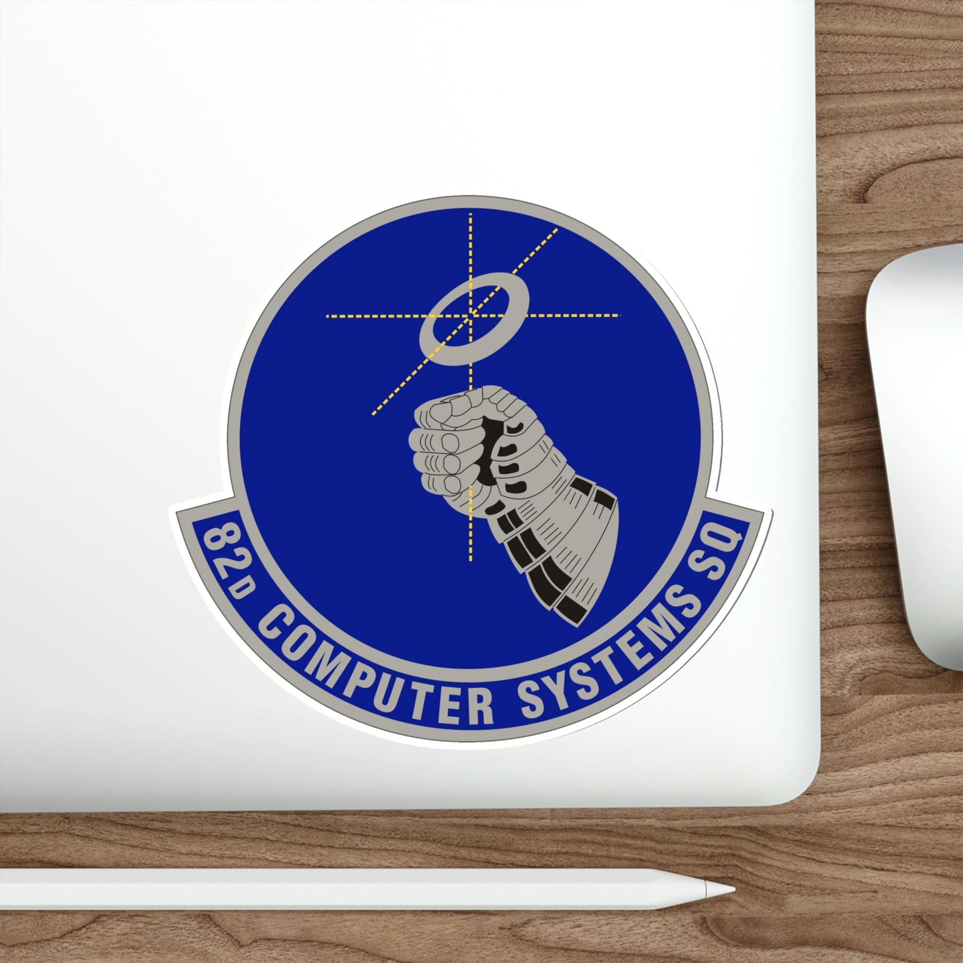 82d Computer Systems Squadron (U.S. Air Force) STICKER Vinyl Die-Cut Decal-The Sticker Space