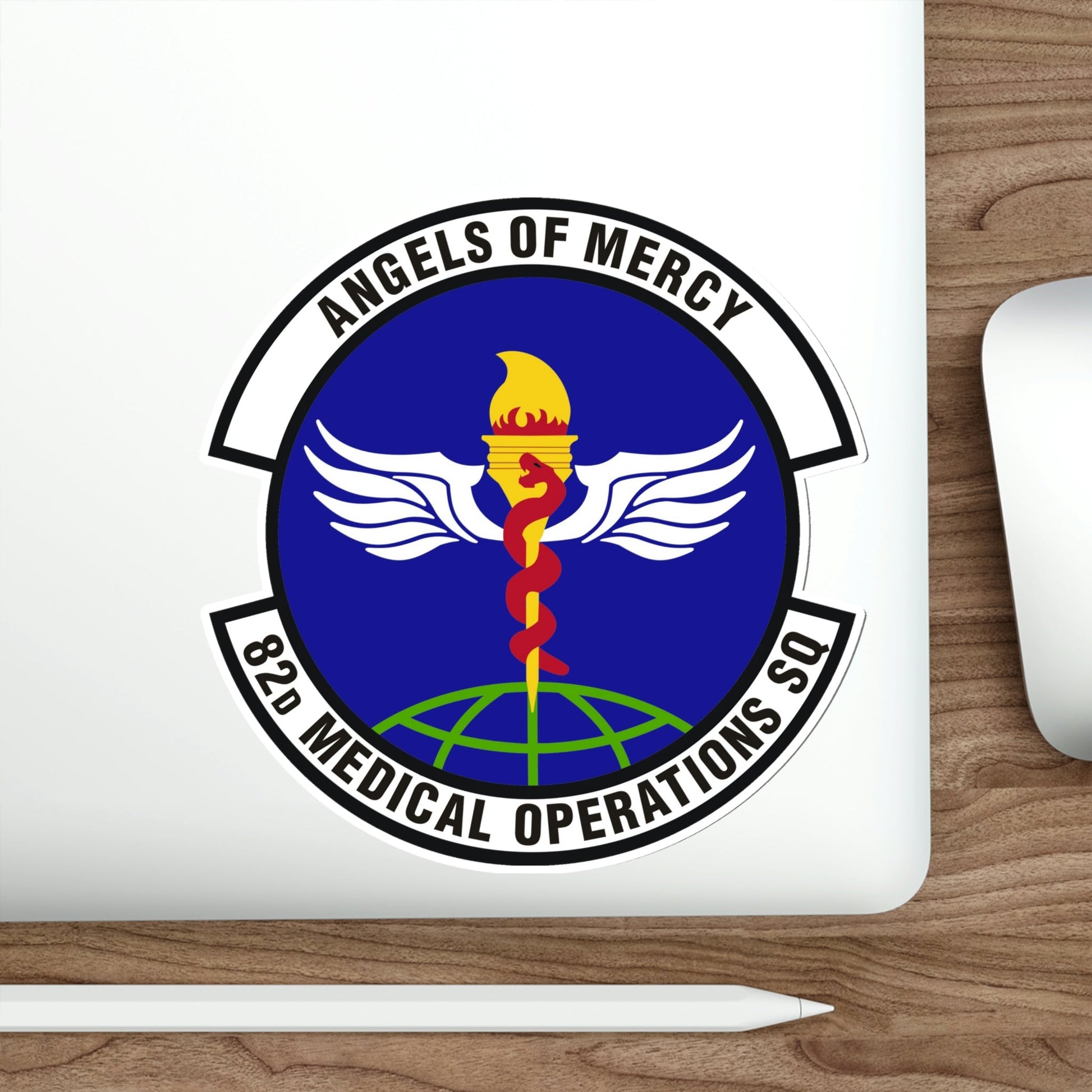 82d Medical Operations Squadron (U.S. Air Force) STICKER Vinyl Die-Cut Decal-The Sticker Space