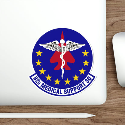 82d Medical Support Squadron (U.S. Air Force) STICKER Vinyl Die-Cut Decal-The Sticker Space