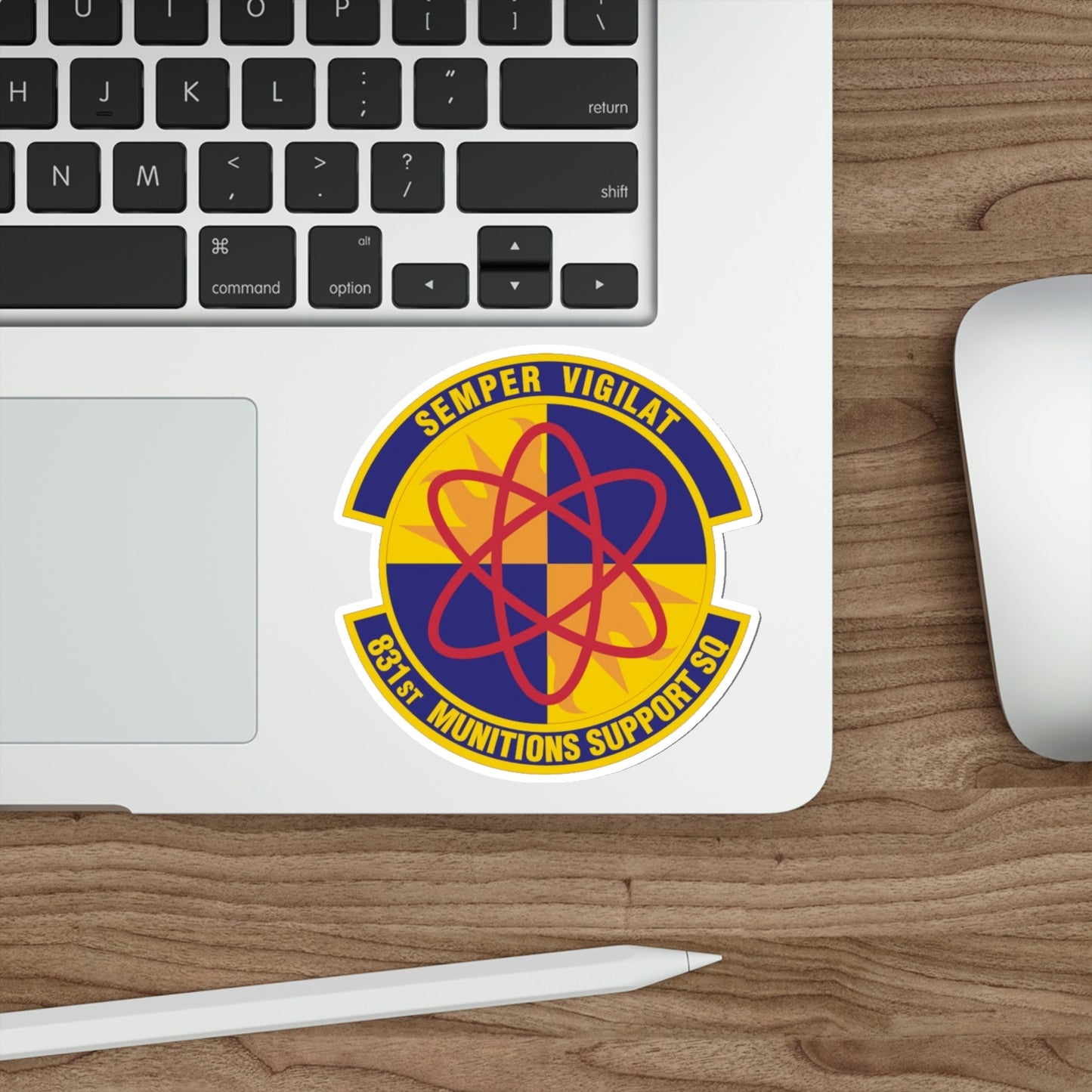 831st Munitions Support Squadron (U.S. Air Force) STICKER Vinyl Die-Cut Decal-The Sticker Space