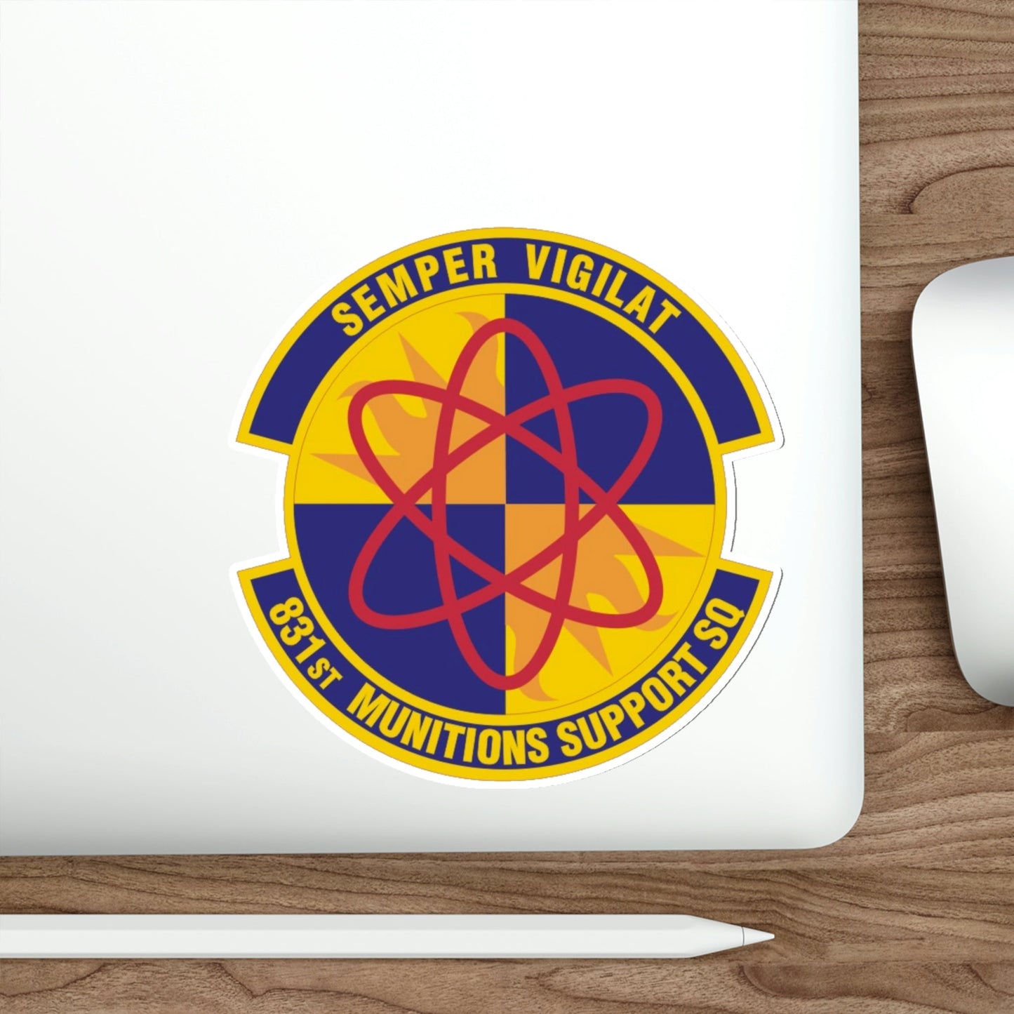 831st Munitions Support Squadron (U.S. Air Force) STICKER Vinyl Die-Cut Decal-The Sticker Space