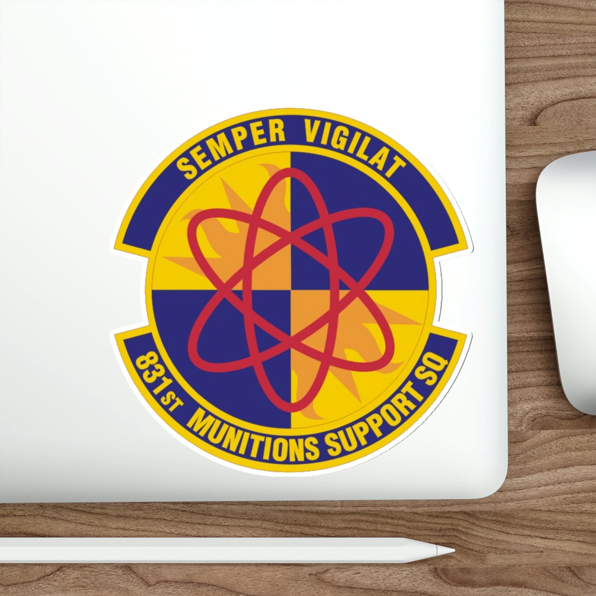 831st Munitions Support Squadron (U.S. Air Force) STICKER Vinyl Die-Cut Decal-The Sticker Space