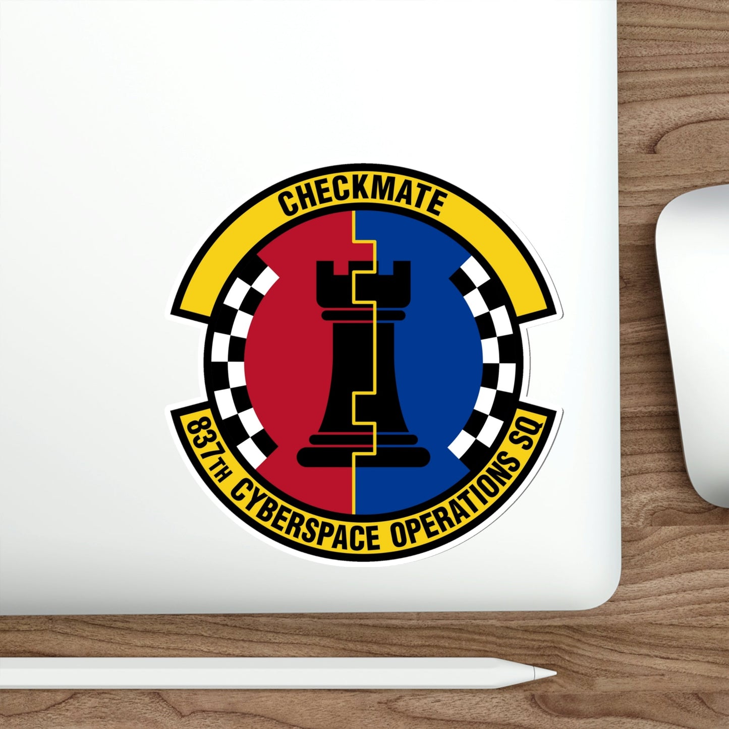 837 Cyberspace Operations Squadron ACC (U.S. Air Force) STICKER Vinyl Die-Cut Decal-The Sticker Space