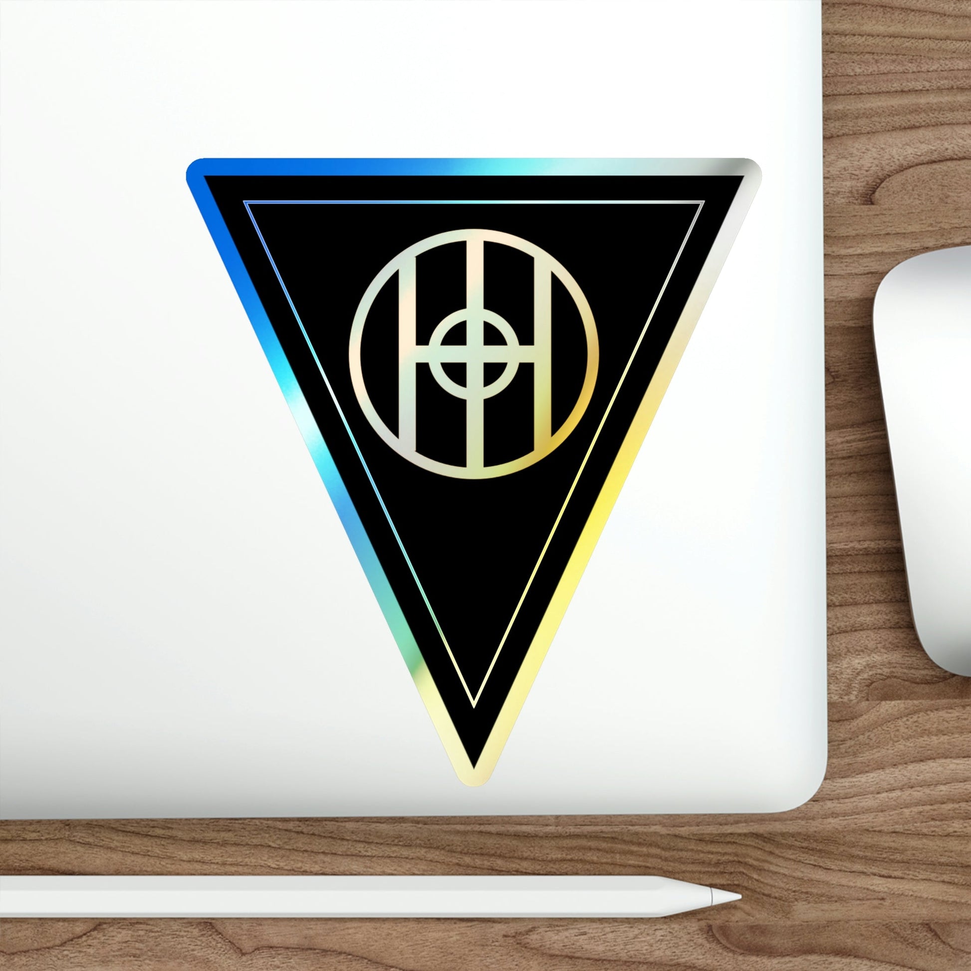 83rd Infantry Division SSI (U.S. Army) Holographic STICKER Die-Cut Vinyl Decal-The Sticker Space