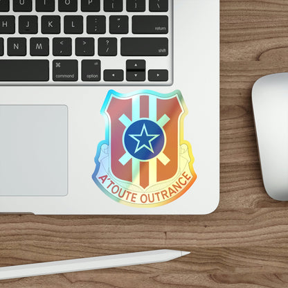 854 Engineer Battalion (U.S. Army) Holographic STICKER Die-Cut Vinyl Decal-The Sticker Space