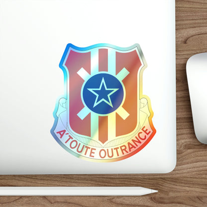 854 Engineer Battalion (U.S. Army) Holographic STICKER Die-Cut Vinyl Decal-The Sticker Space