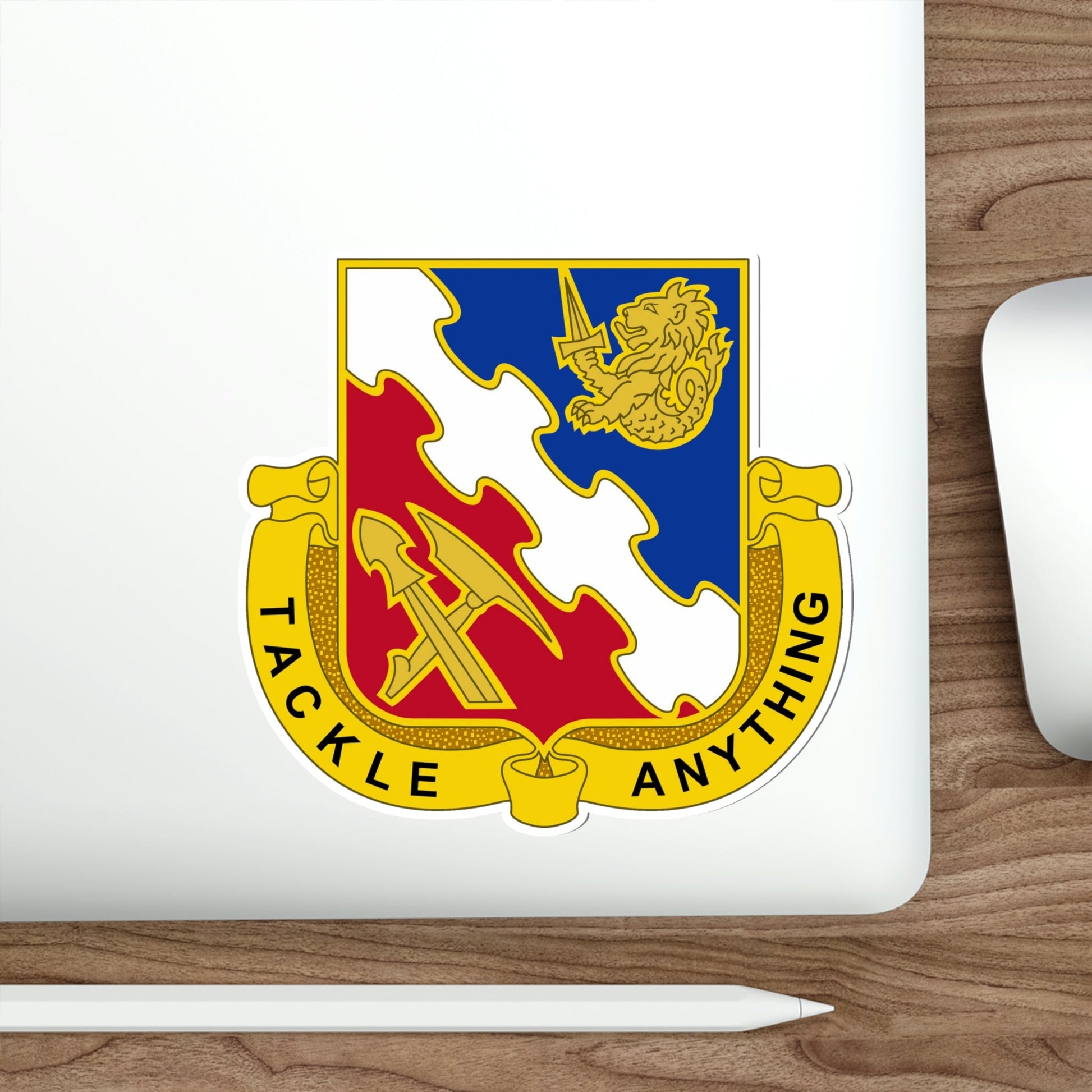 863 Engineer Battalion (U.S. Army) STICKER Vinyl Die-Cut Decal-The Sticker Space