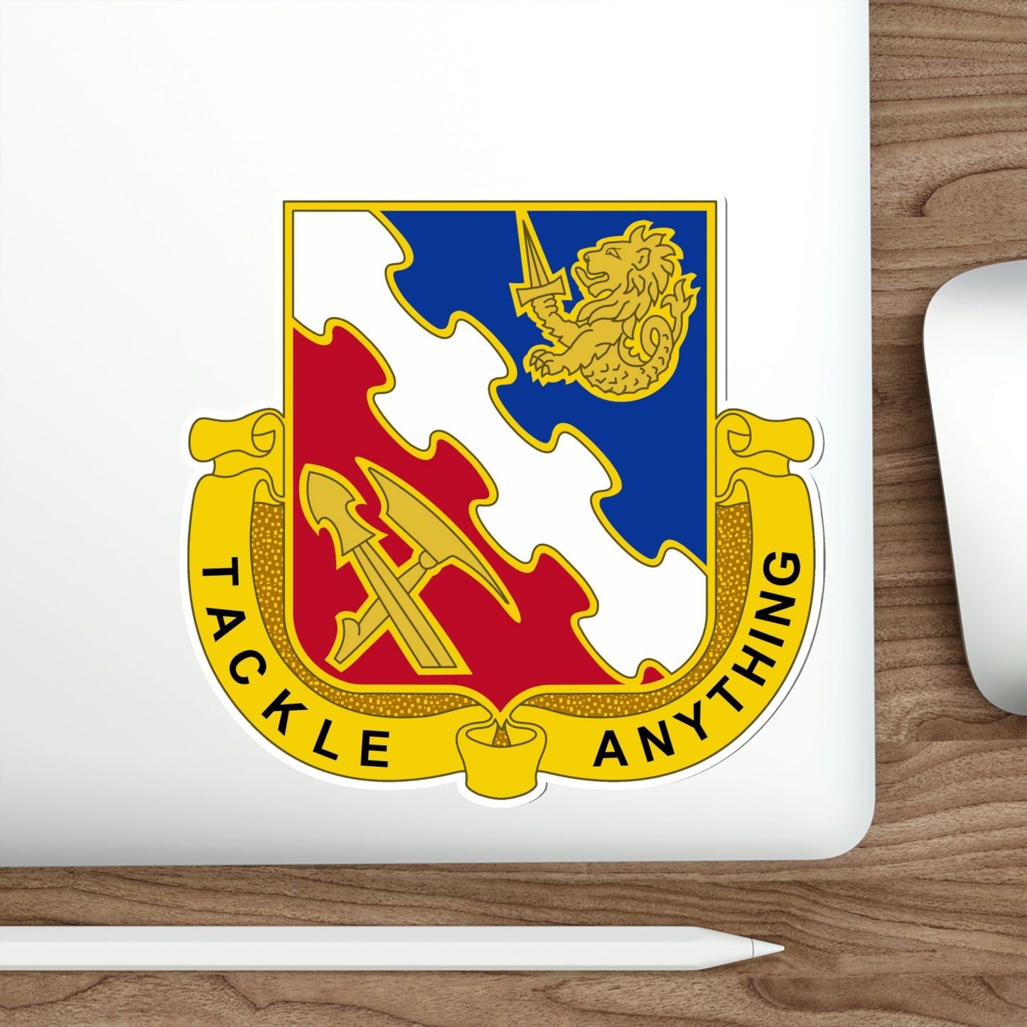 863 Engineer Battalion (U.S. Army) STICKER Vinyl Die-Cut Decal-The Sticker Space