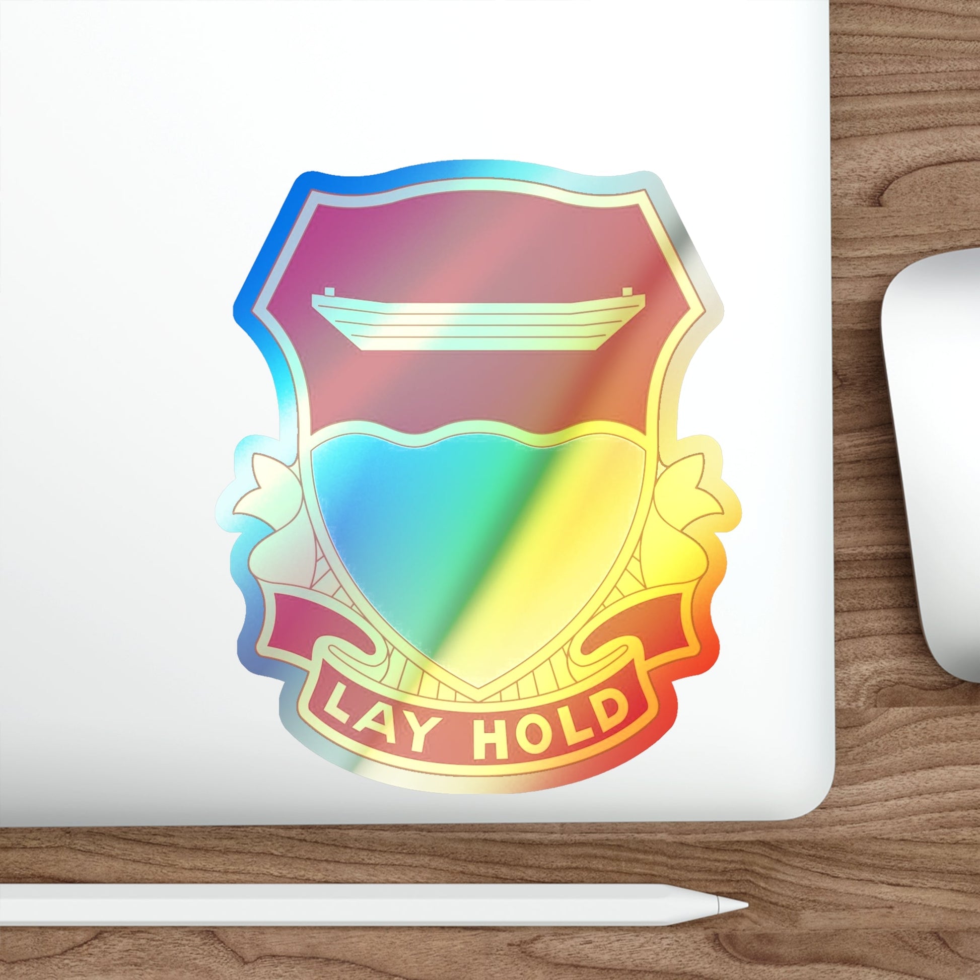 87 Engineer Battalion (U.S. Army) Holographic STICKER Die-Cut Vinyl Decal-The Sticker Space