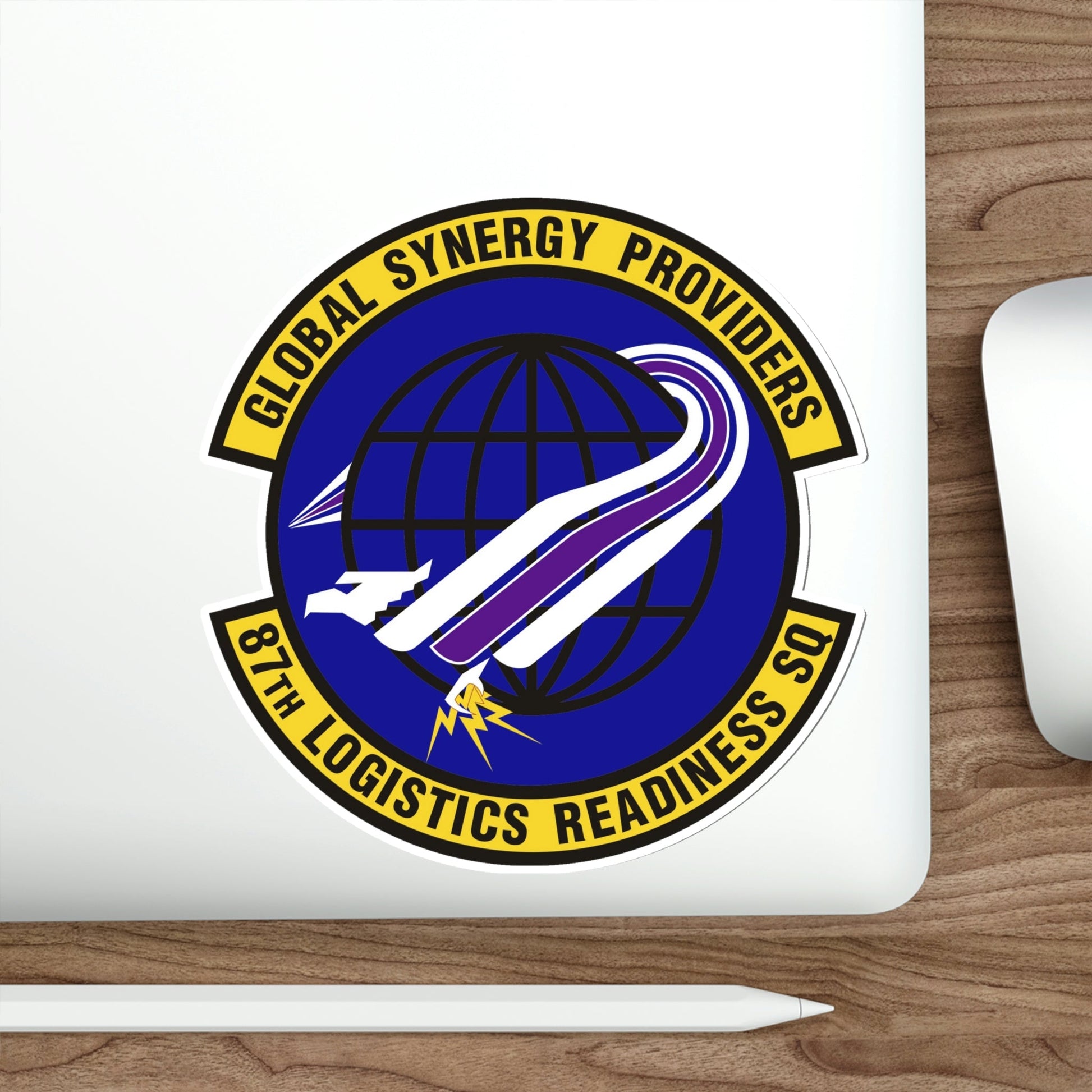 87 Logistics Readiness Squadron AMC (U.S. Air Force) STICKER Vinyl Die-Cut Decal-The Sticker Space