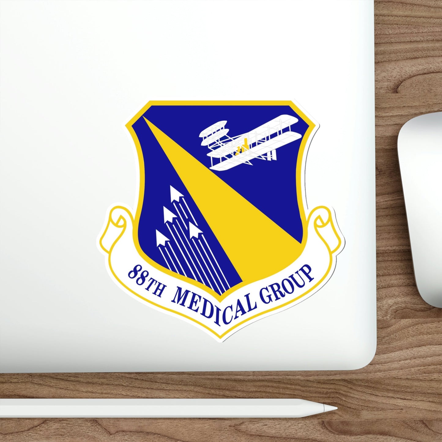 88th Medical Group (U.S. Air Force) STICKER Vinyl Die-Cut Decal-The Sticker Space